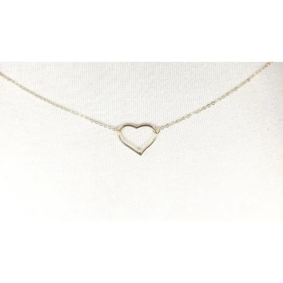 Gold metal heart chain link dainty lightweight skinny belly chain belt - Picture 2 of 5